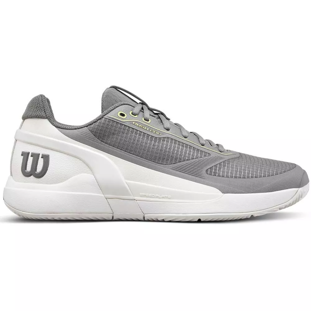 Wilson Rush Pro 5 tennisschoenen gravel grijs / wit