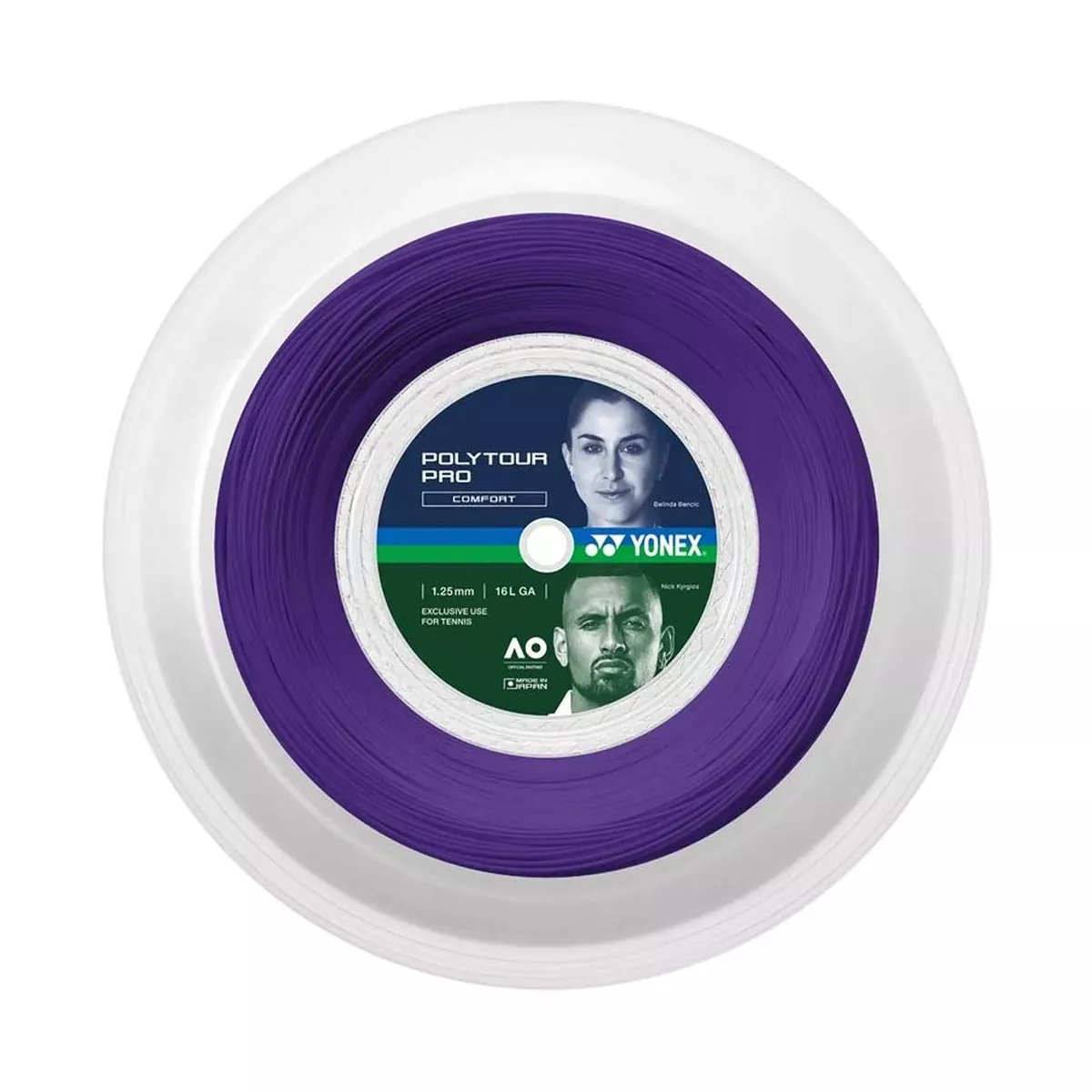 Yonex Poly Tour Pro snaarrol 200 m paars