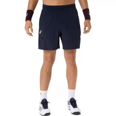 Asics Match Laser Cut short marineblauw