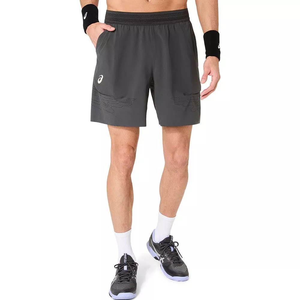 Asics Match Laser Cut short grijs