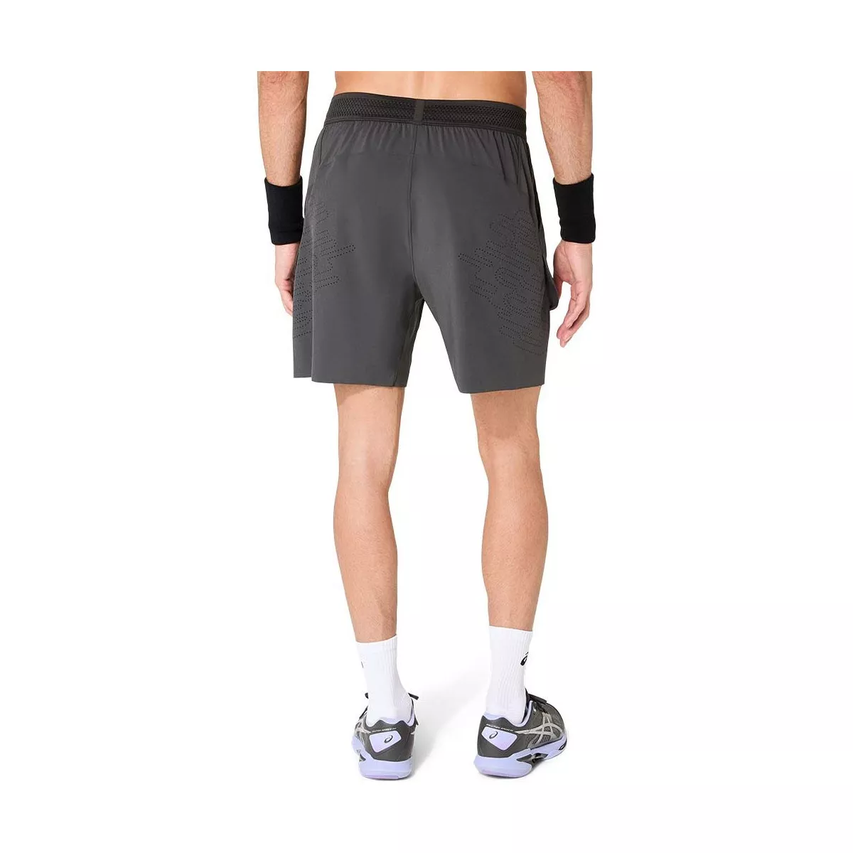 Asics Match Laser Cut short grijs