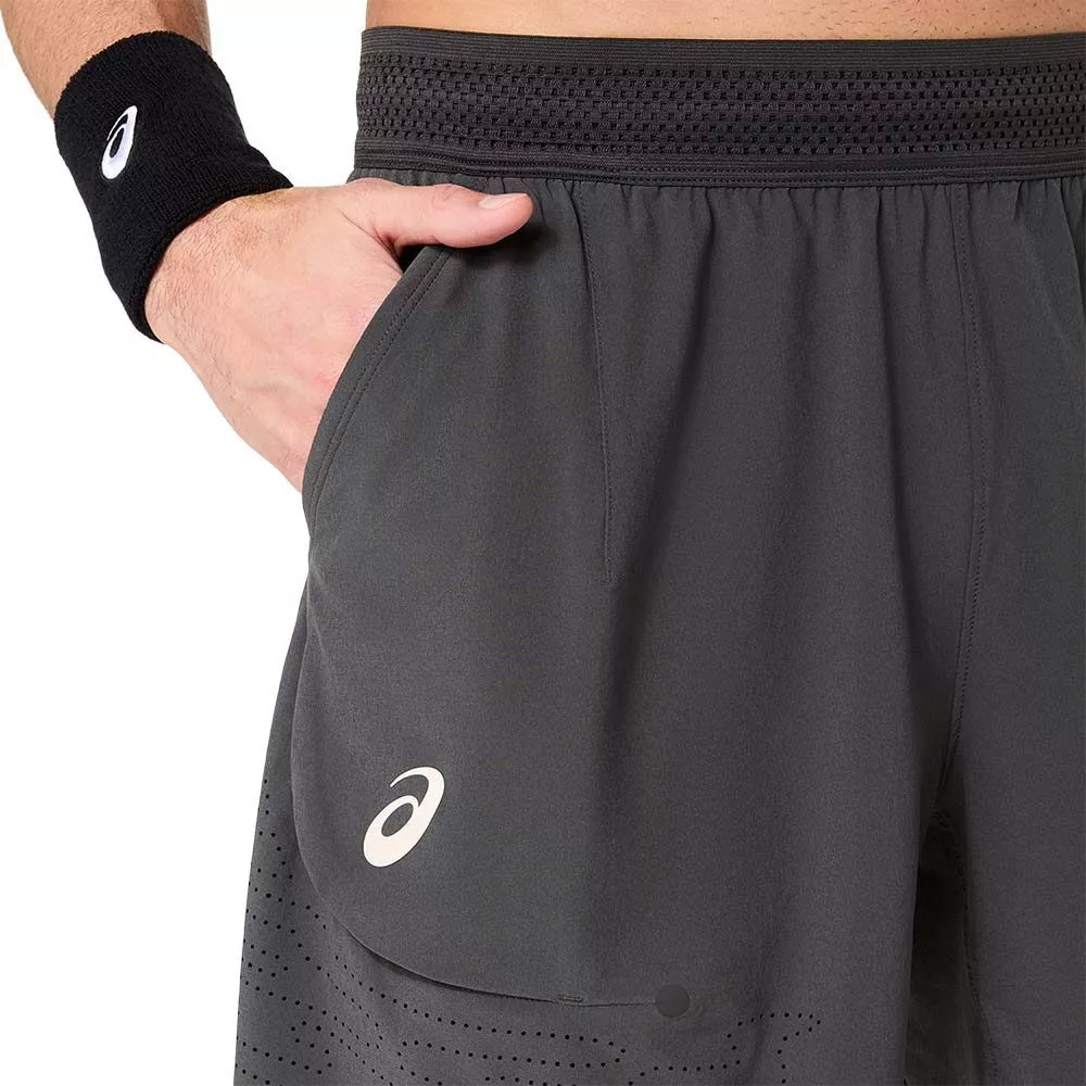 Asics Match Laser Cut short grijs