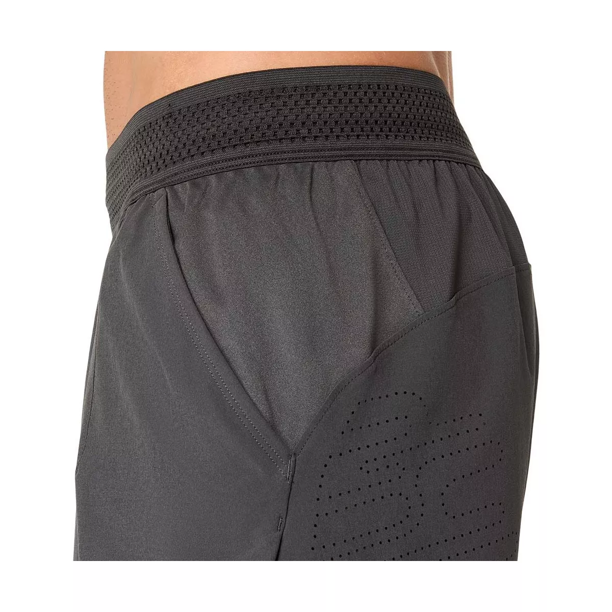 Asics Match Laser Cut short grijs