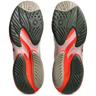 Asics Gel Court FF 3 tennisschoenen wit / oranje