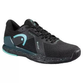 Head Sprint Pro 4.0 SF Gravel Tennisschoenen Zwart / Blauw