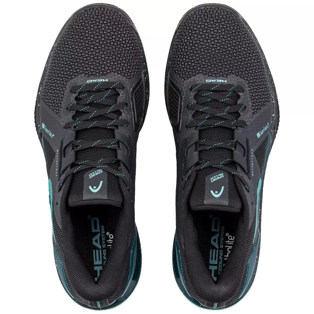 Head Sprint Pro 4.0 SF Gravel Tennisschoenen Zwart / Blauw