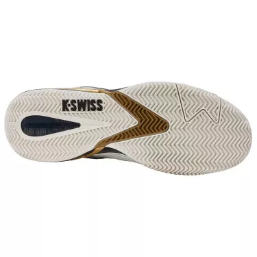 K-Swiss Ultrashot 4 Clay Schoenen Wit / Zwart / Goud