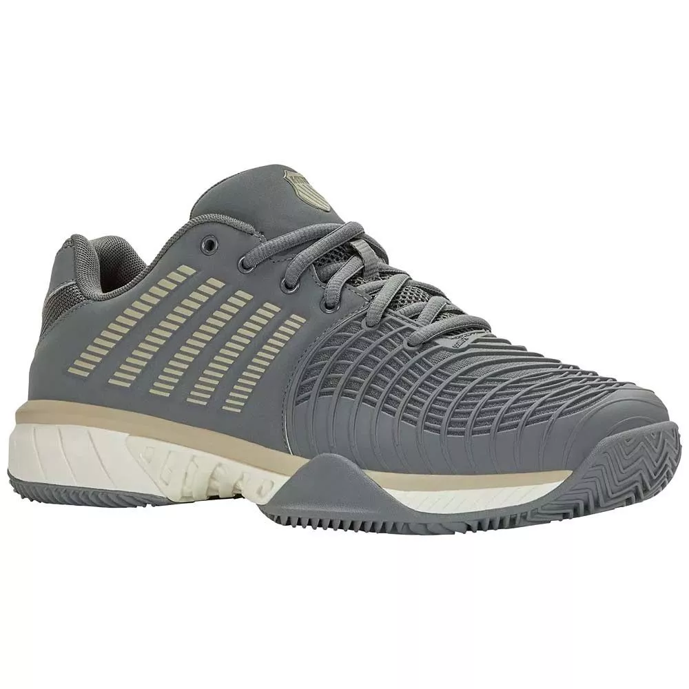 K-Swiss Express Light 3 Gravel Tennisschoenen Grijs / Kaki