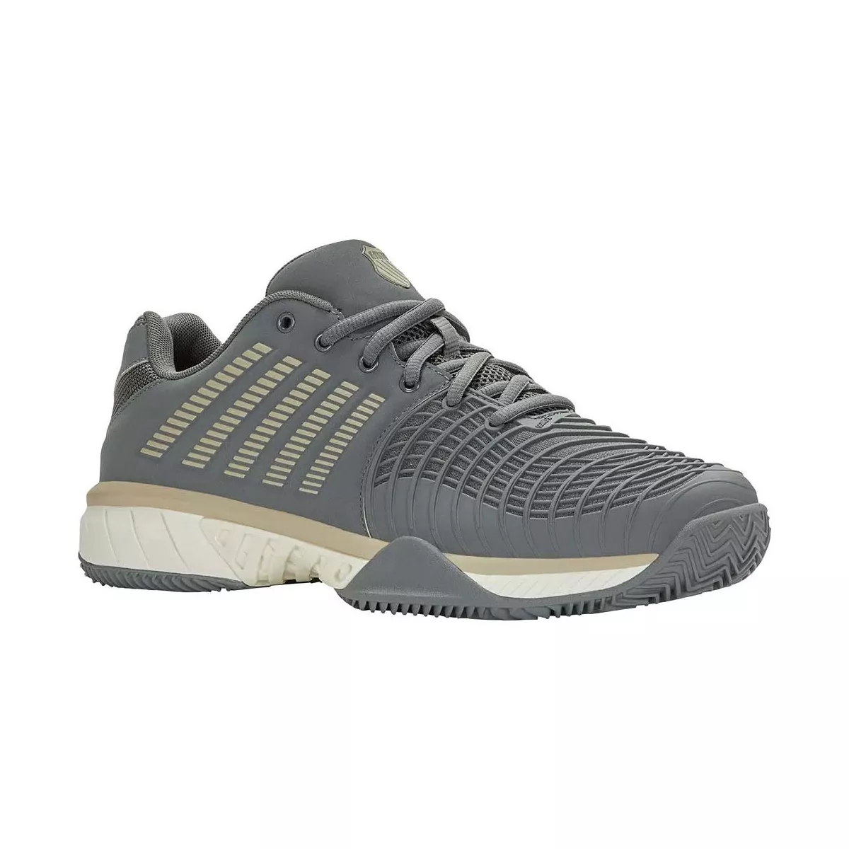 K-Swiss Express Light 3 Gravel Tennisschoenen Grijs / Kaki