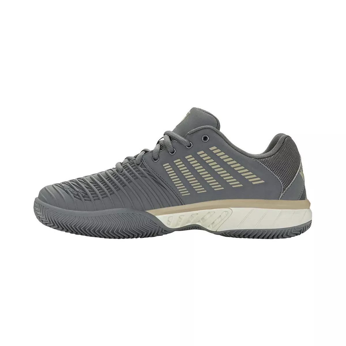 K-Swiss Express Light 3 Gravel Tennisschoenen Grijs / Kaki