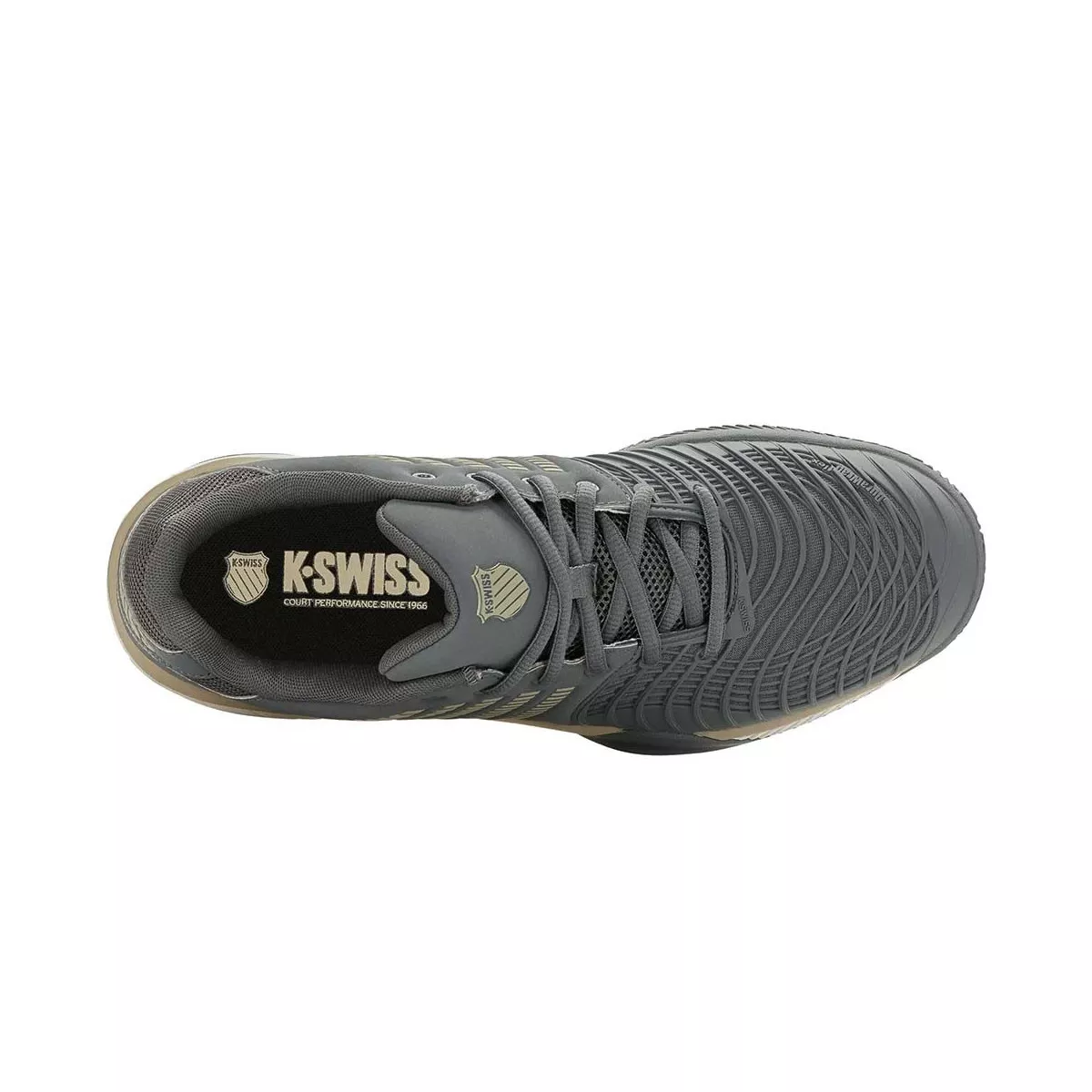 K-Swiss Express Light 3 Gravel Tennisschoenen Grijs / Kaki