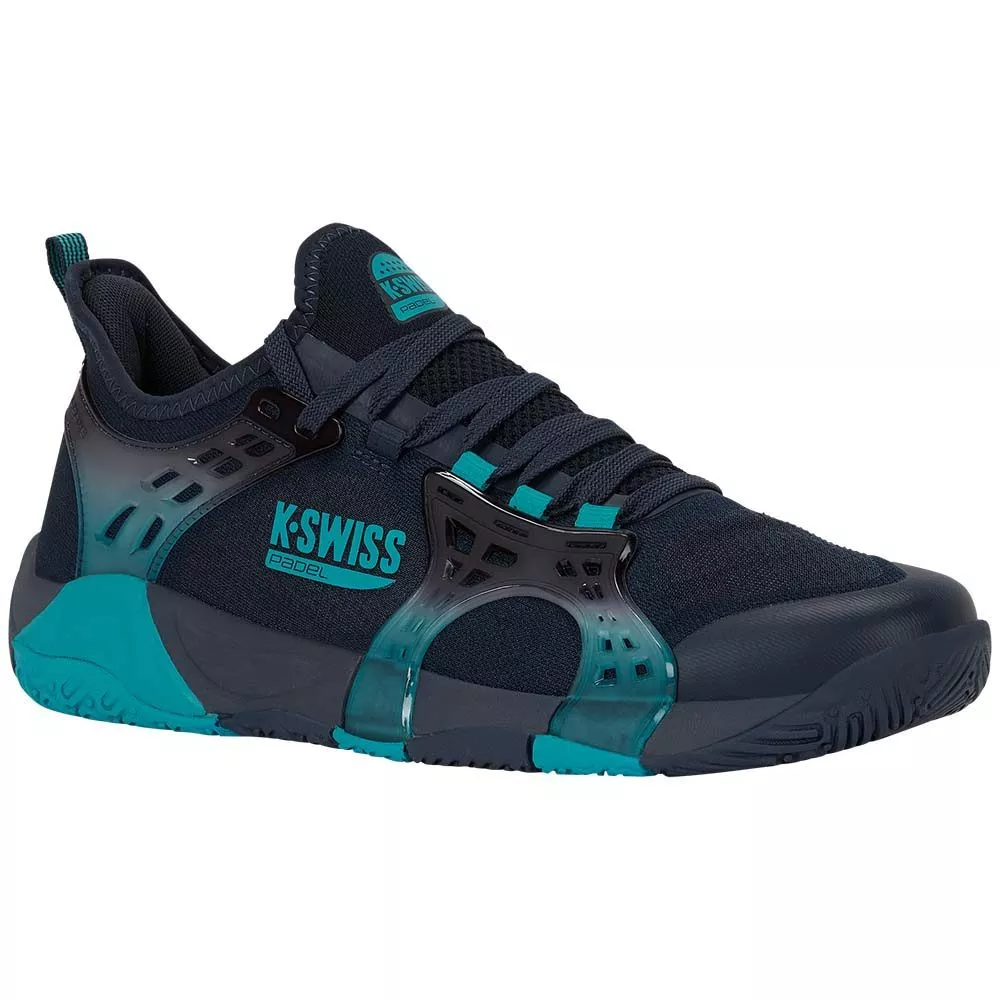 K-Swiss K-Frame Padel Schoenen Grijs / Blauw