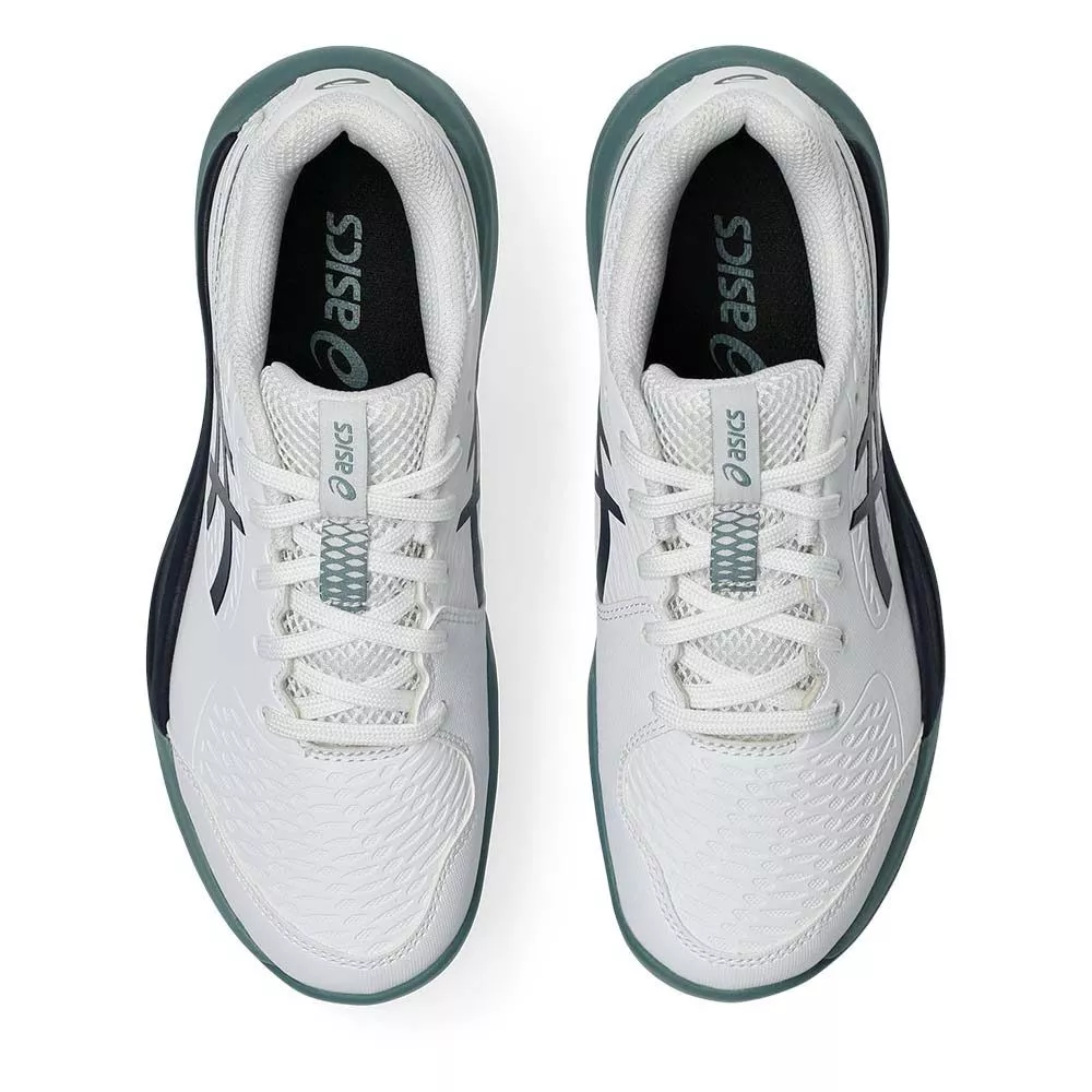 Asics Gel Resolution X GS tennisschoenen junior wit / nachtblauw