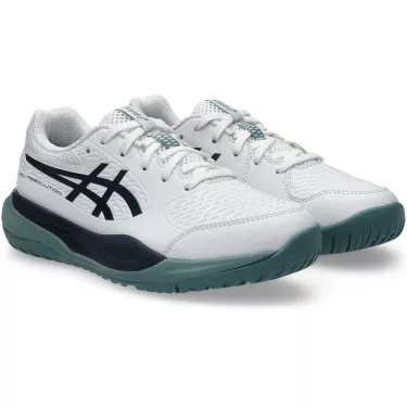 Asics Gel Resolution X GS tennisschoenen junior wit / nachtblauw