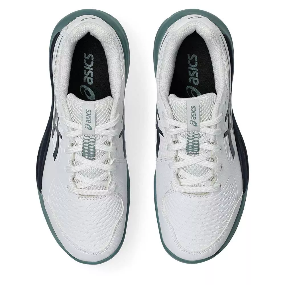 Asics Gel Resolution X GS tennisschoenen junior wit / nachtblauw