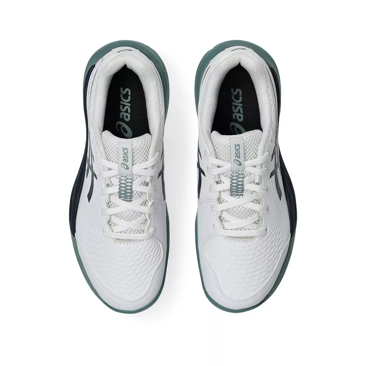 Asics Gel Resolution X GS tennisschoenen junior wit / nachtblauw