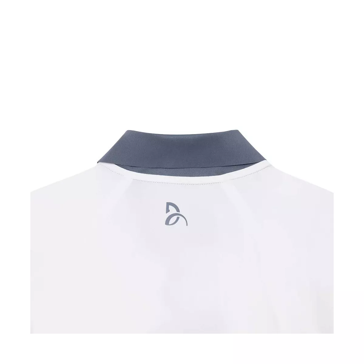 Lacoste Tennis Polo Novak Djokovic On Court Wit/Grijs