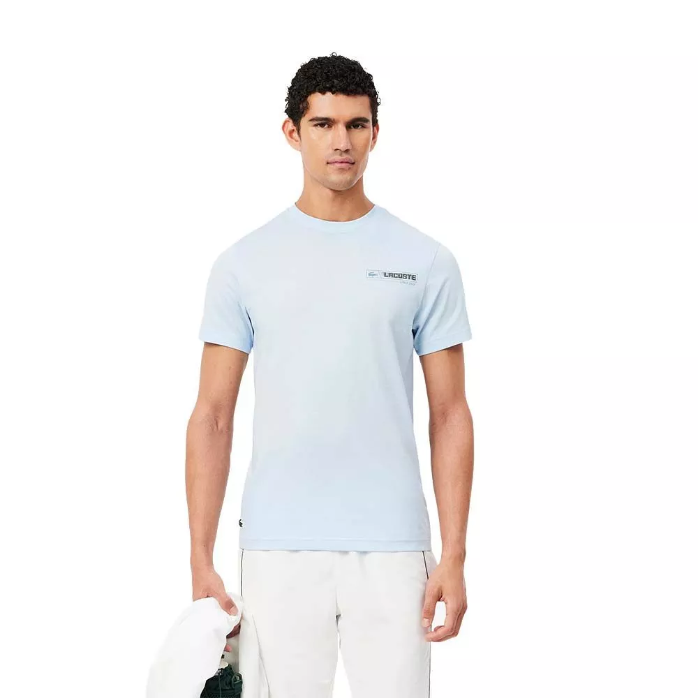 Lacoste Sport Ultra Dry T-Shirt Lichtblauw/Blauw