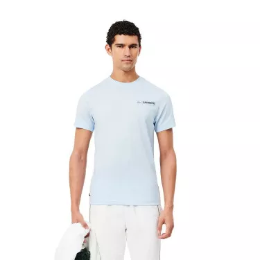 Lacoste Sport Ultra Dry T-Shirt Lichtblauw/Blauw
