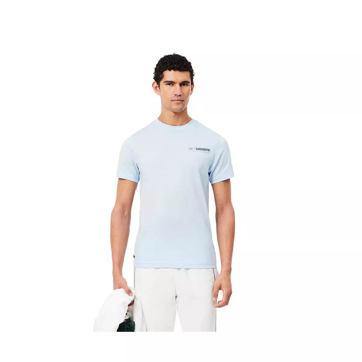 Lacoste Sport Ultra Dry T-Shirt Lichtblauw/Blauw