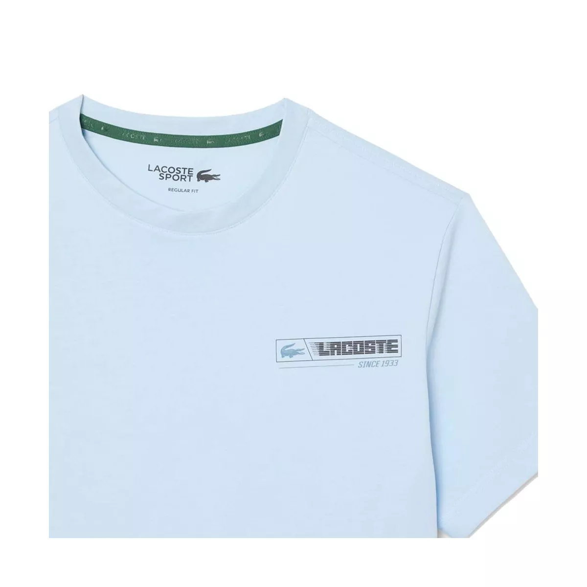 Lacoste Sport Ultra Dry T-Shirt Lichtblauw/Blauw