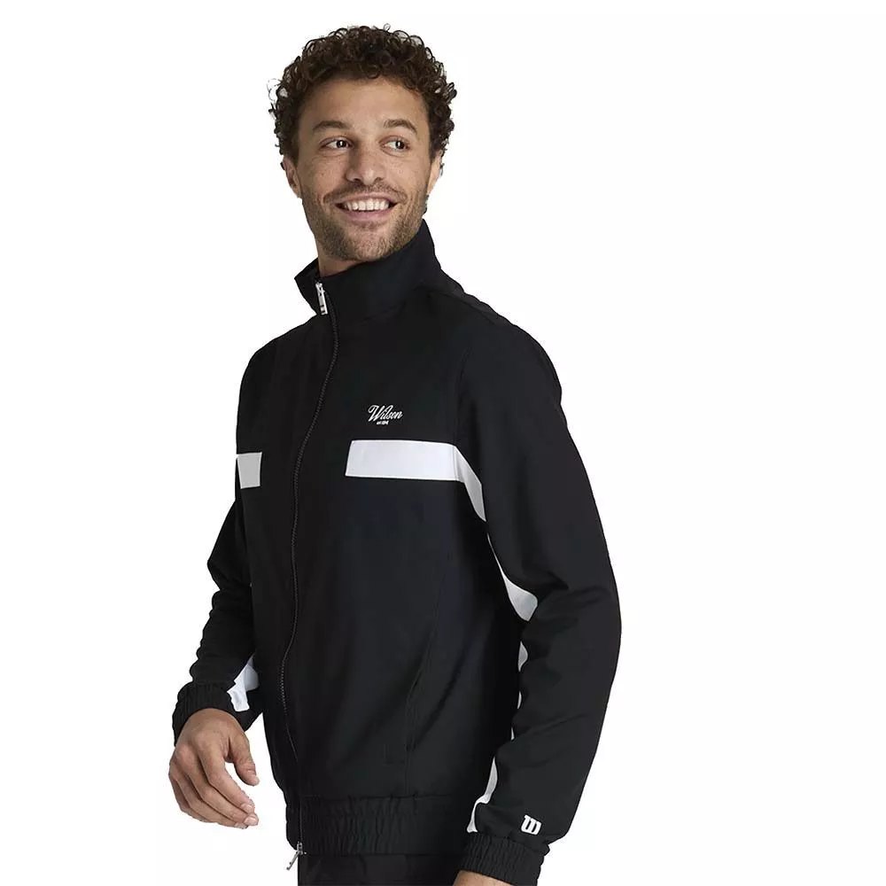 Wilson Grand Slam jas heren zwart / wit