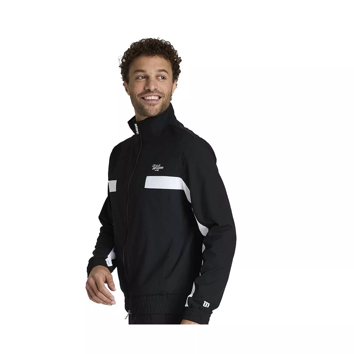 Wilson Grand Slam jas heren zwart / wit