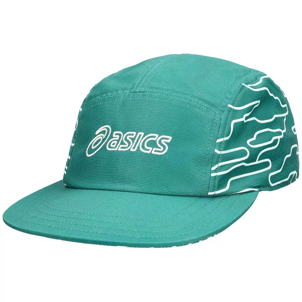 Asics Padel 5 Panel Cap Groen / Wit