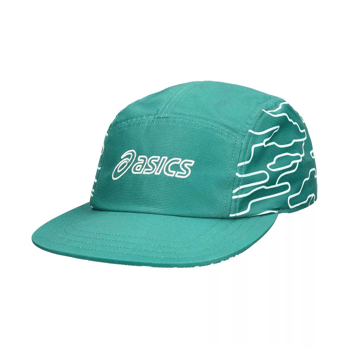 Asics Padel 5 Panel Cap Groen / Wit