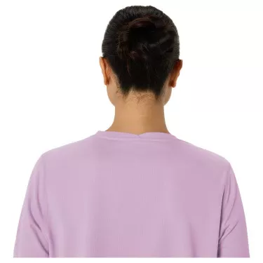Asics Core SS T-Shirt Dames Roze
