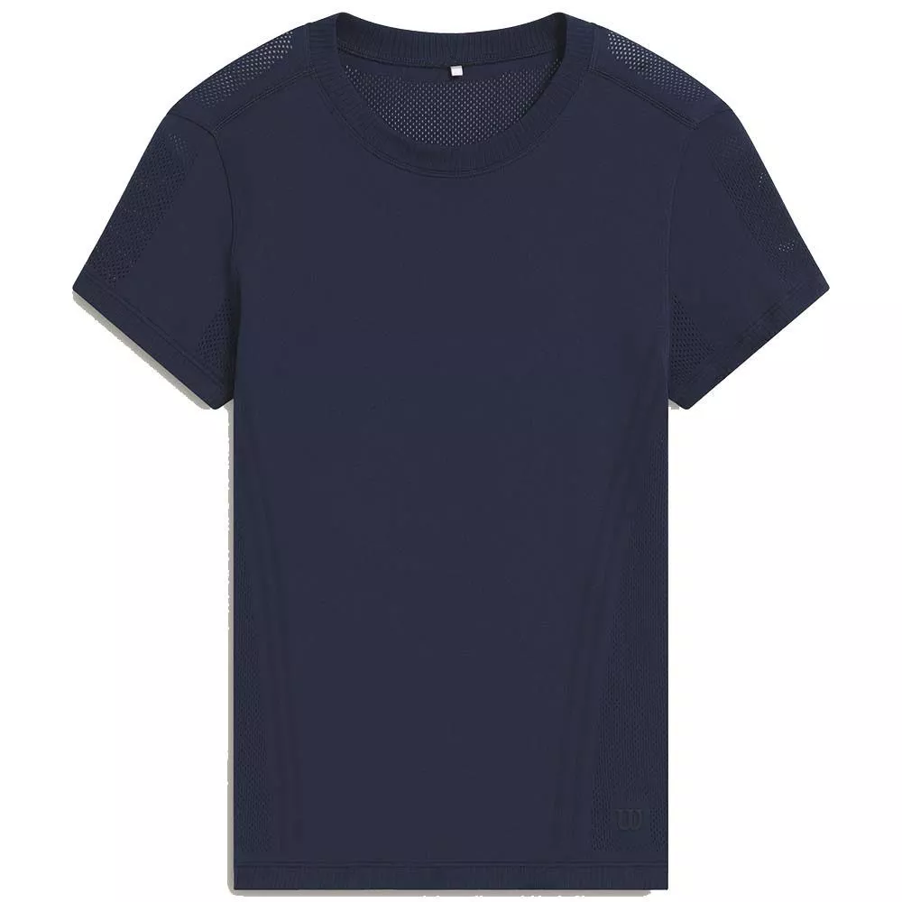 Wilson Pro Seamless T-shirt dames marineblauw