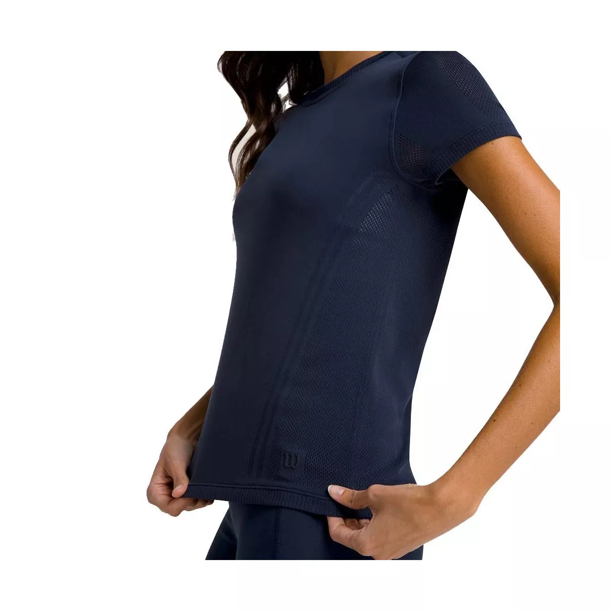 Wilson Pro Seamless T-shirt dames marineblauw