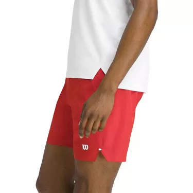 Wilson Tournament 18 cm short heren rood