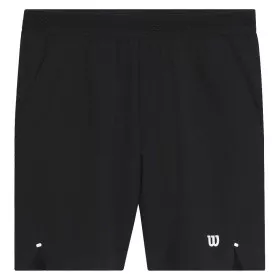 Wilson Tournament 18 cm short heren zwart