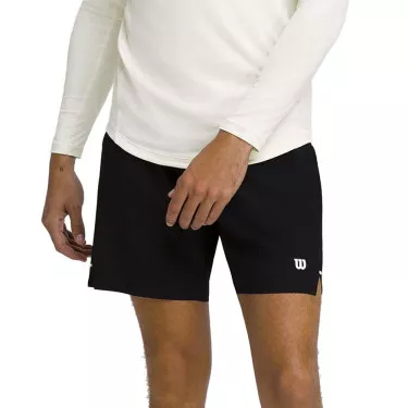 Wilson Tournament 18 cm short heren zwart