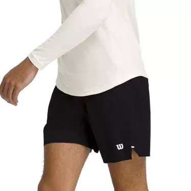 Wilson Tournament 18 cm short heren zwart