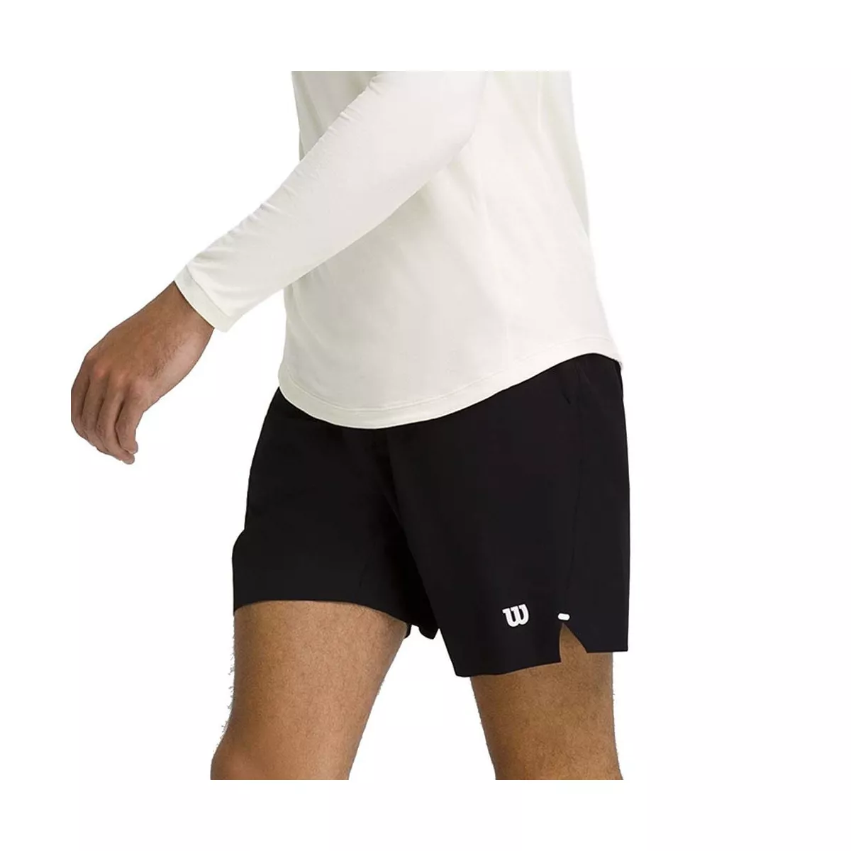 Wilson Tournament 18 cm short heren zwart