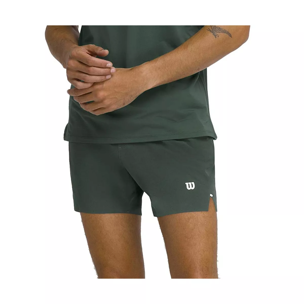 Wilson Tournament 18 cm short heren groen