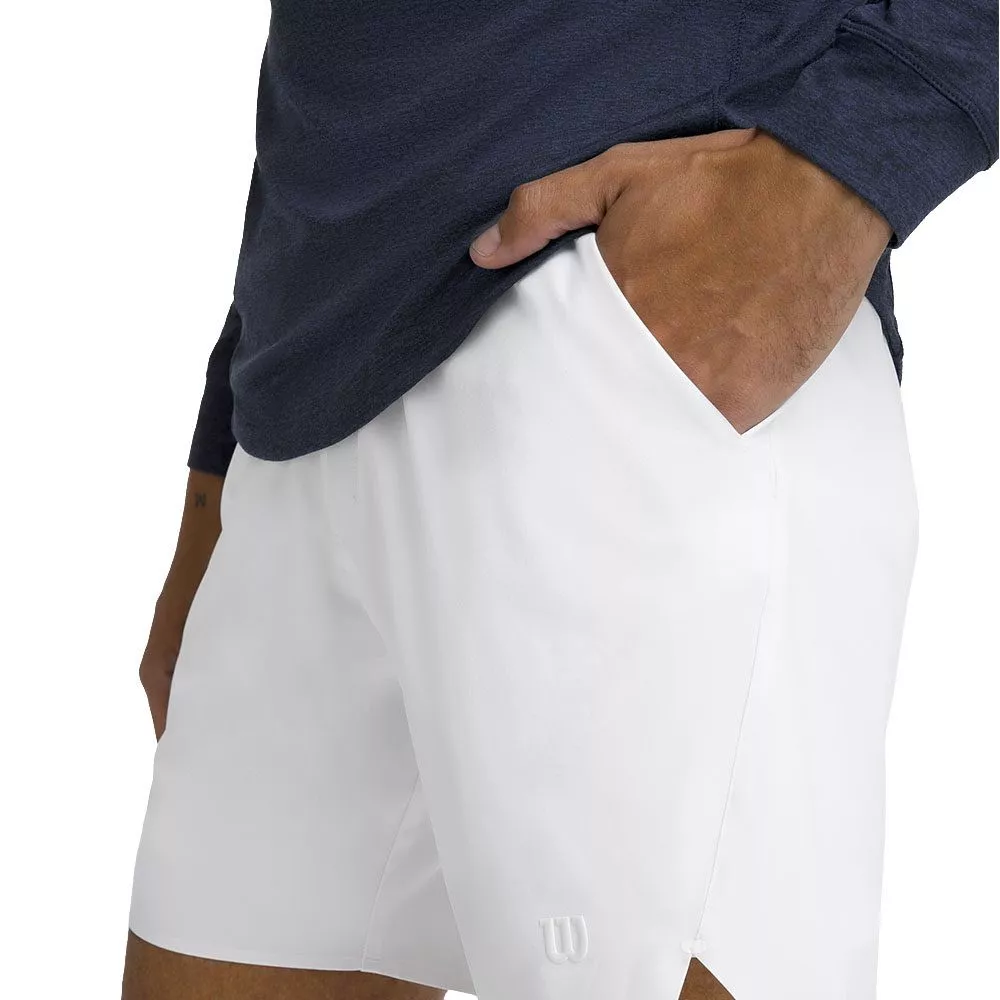 Wilson Tournament 18 cm short heren wit