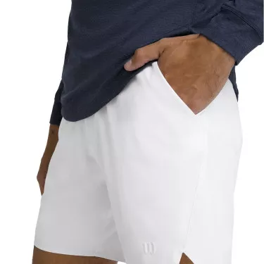 Wilson Tournament 18 cm short heren wit