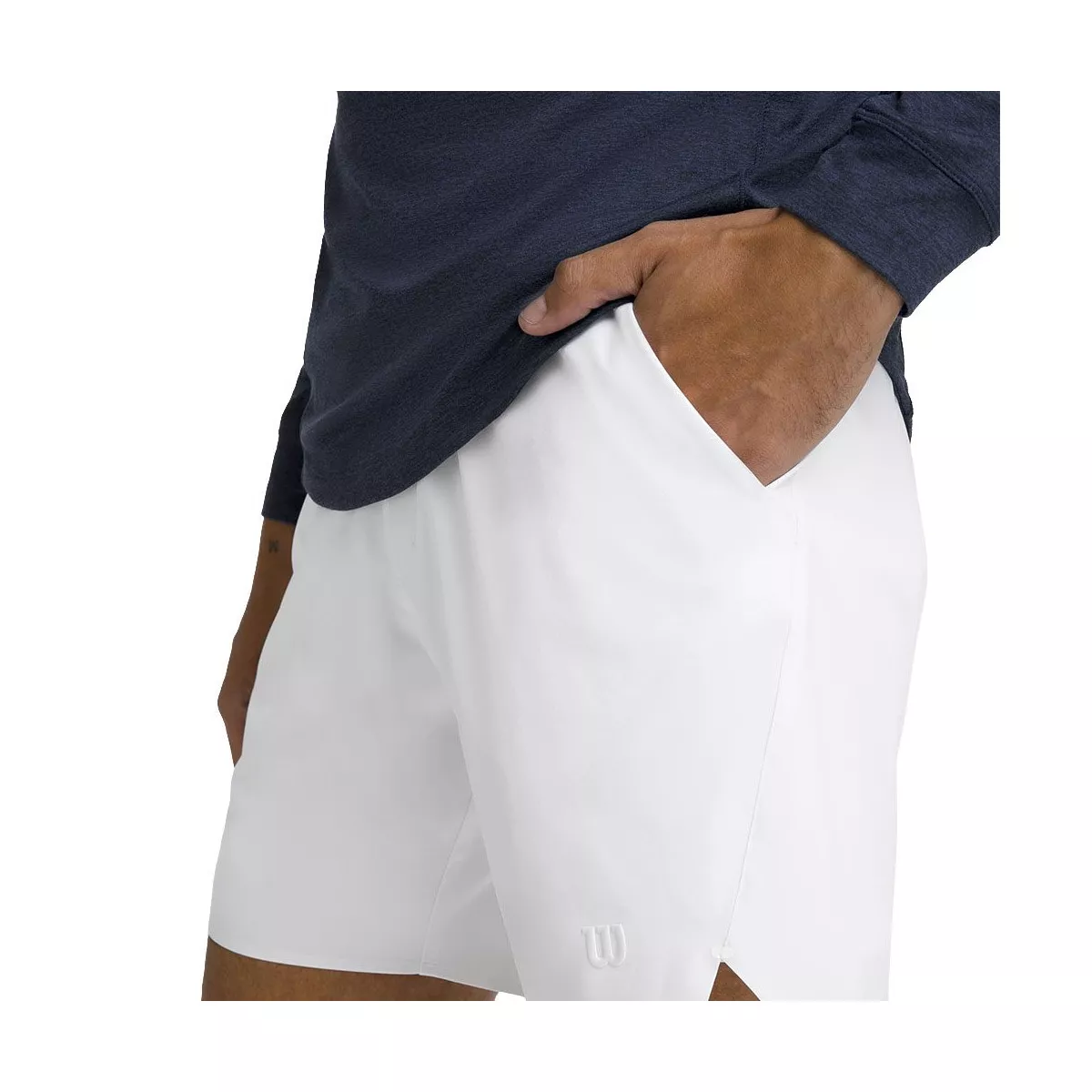Wilson Tournament 18 cm short heren wit