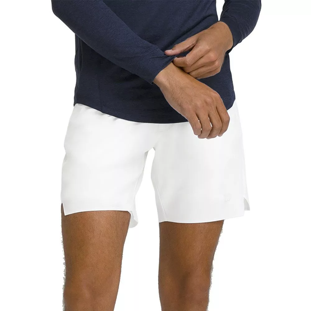 Wilson Tournament 18 cm short heren wit