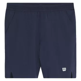 Wilson Tournament 18 cm short heren marineblauw