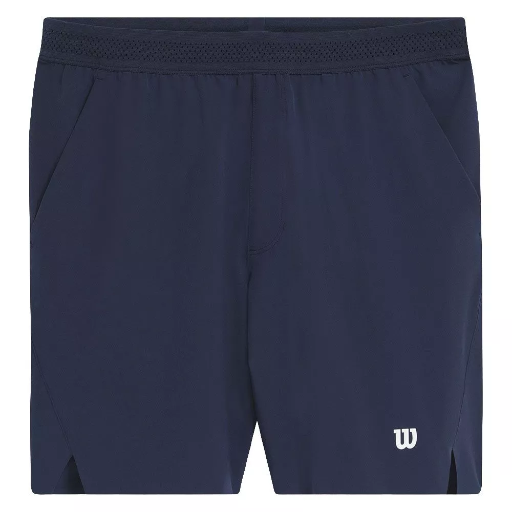 Wilson Tournament 18 cm short heren marineblauw