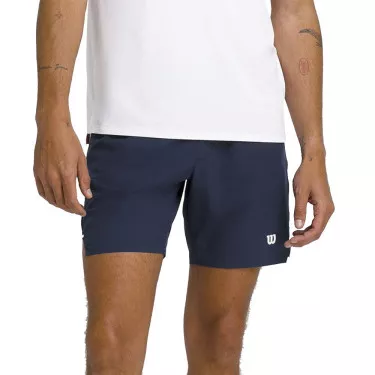 Wilson Tournament 18 cm short heren marineblauw