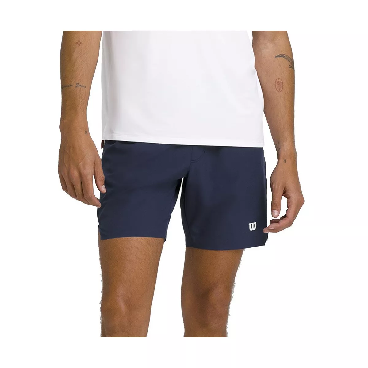 Wilson Tournament 18 cm short heren marineblauw