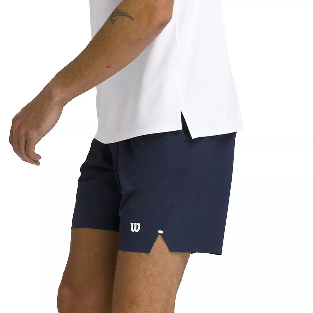 Wilson Tournament 18 cm short heren marineblauw