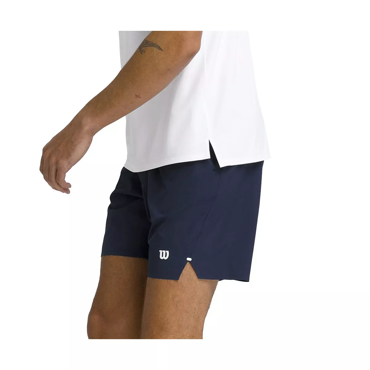 Wilson Tournament 18 cm short heren marineblauw