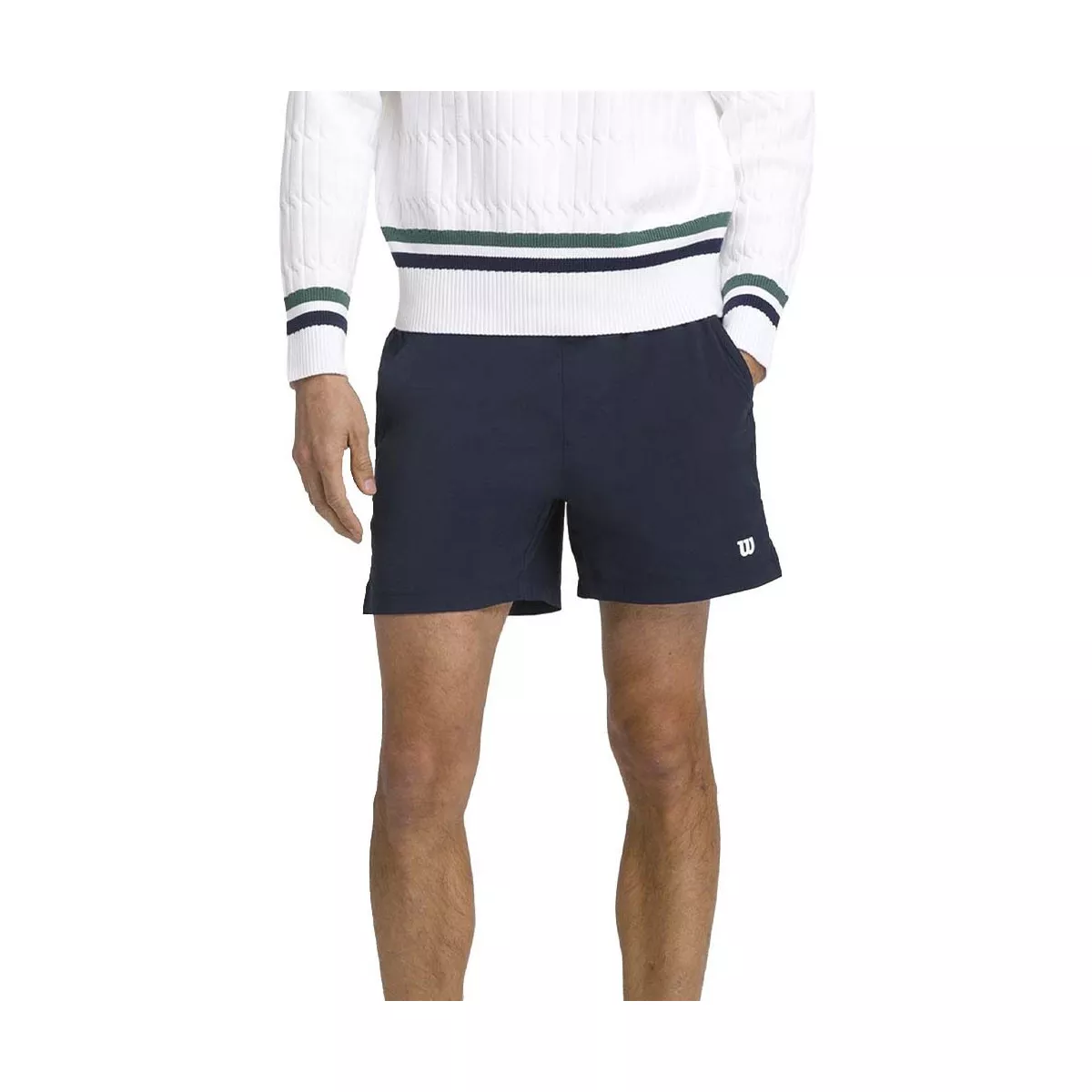 Wilson Tennis Volley short marineblauw
