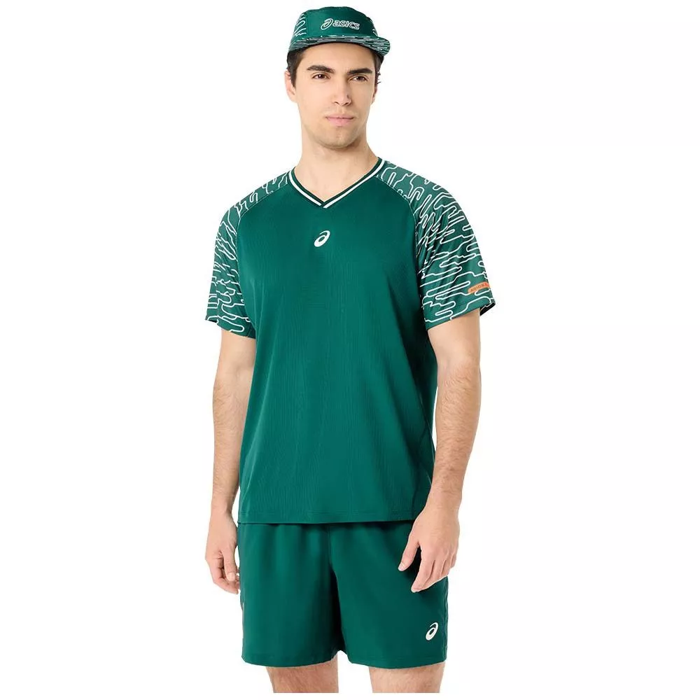 Asics Padel Court SS T-shirt Groen